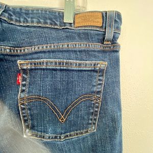 LEVI'S 590 Jeans, Bootcut Size 16W Short Women's